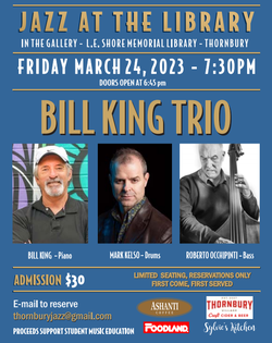 Jazz at the Library - Bill King Trio